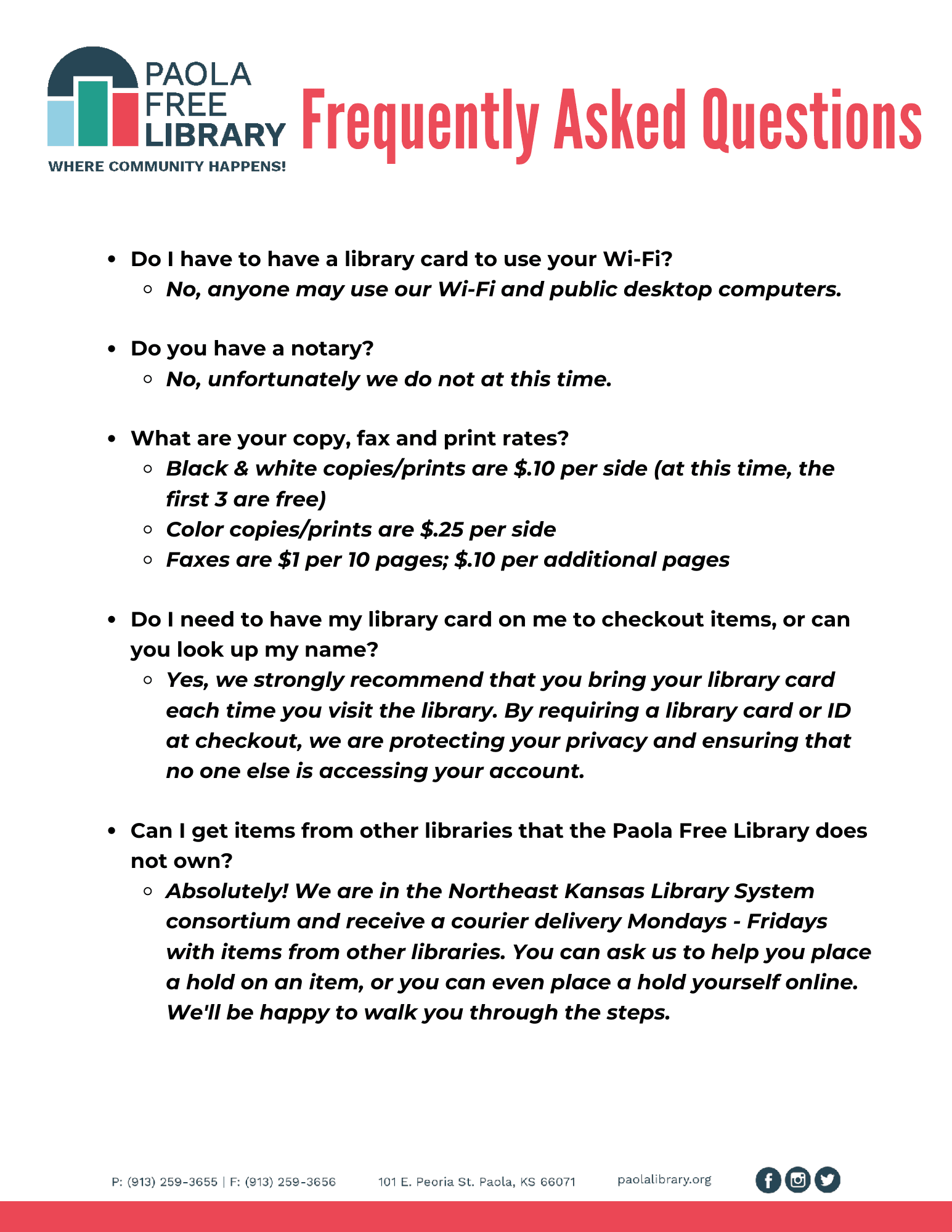 FAQs (2)