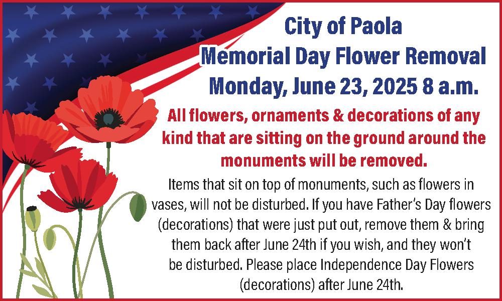 Memorial Day Flower Removal 3575930