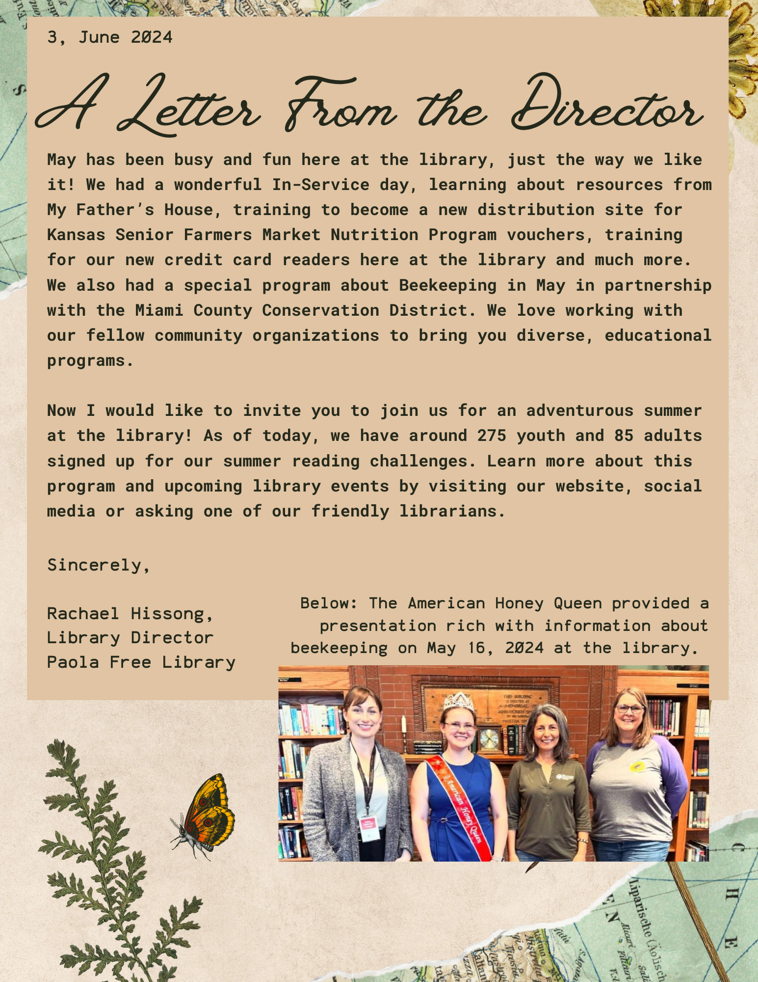 June 2024 Director Newsletter